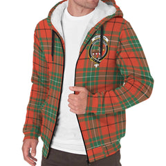 MacAulay Ancient Tartan Crest Sherpa Hoodie