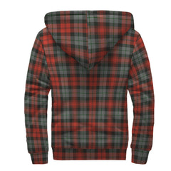 MacLachlan Weathered Tartan Crest Sherpa Hoodie