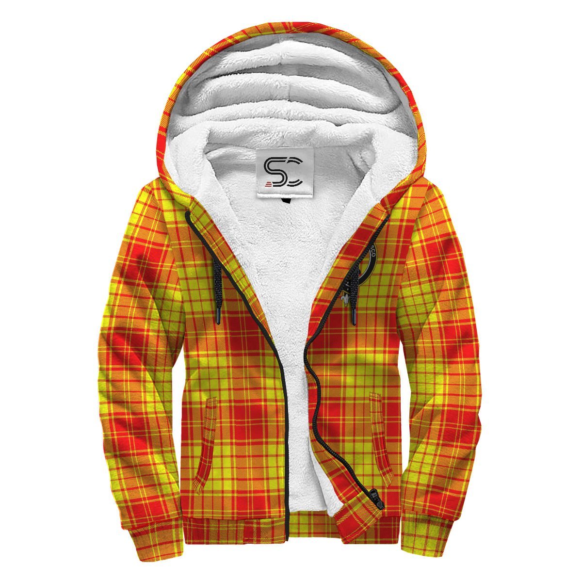 MacMillan Tartan Crest Sherpa Hoodie