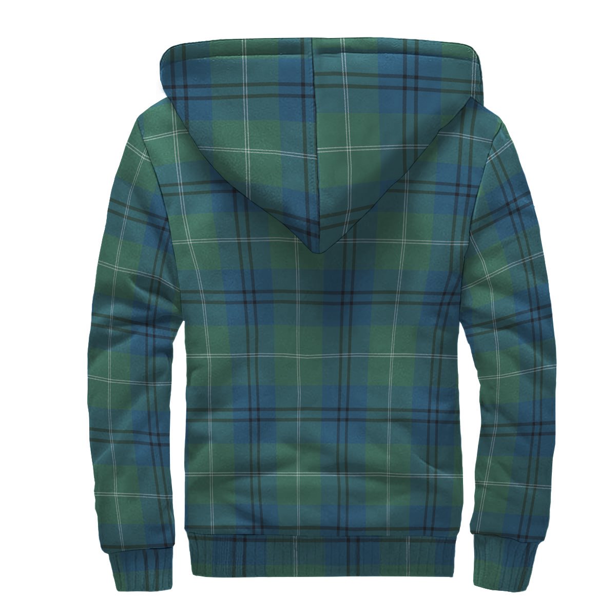 Oliphant Ancient Tartan Crest Sherpa Hoodie