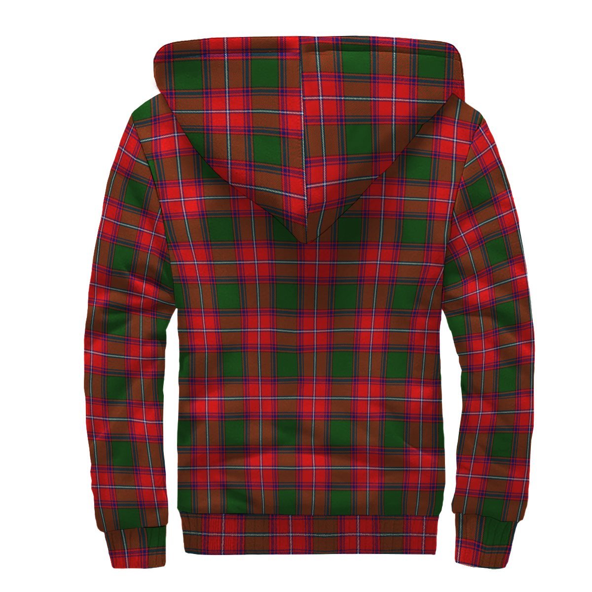 Rattray Modern Tartan Crest Sherpa Hoodie