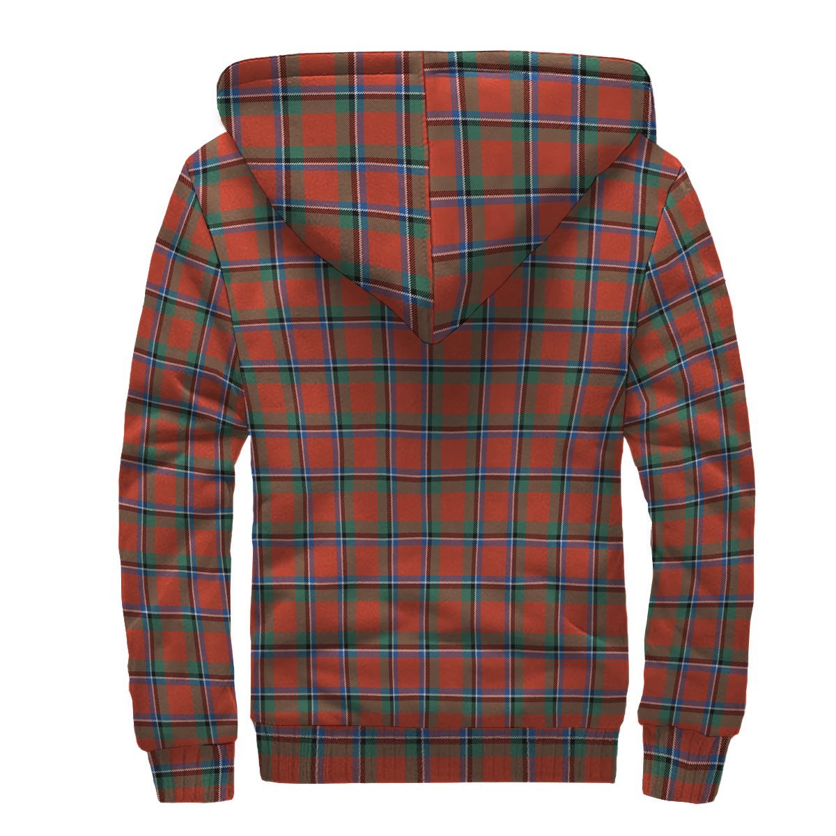 Sinclair Ancient Tartan Crest Sherpa Hoodie