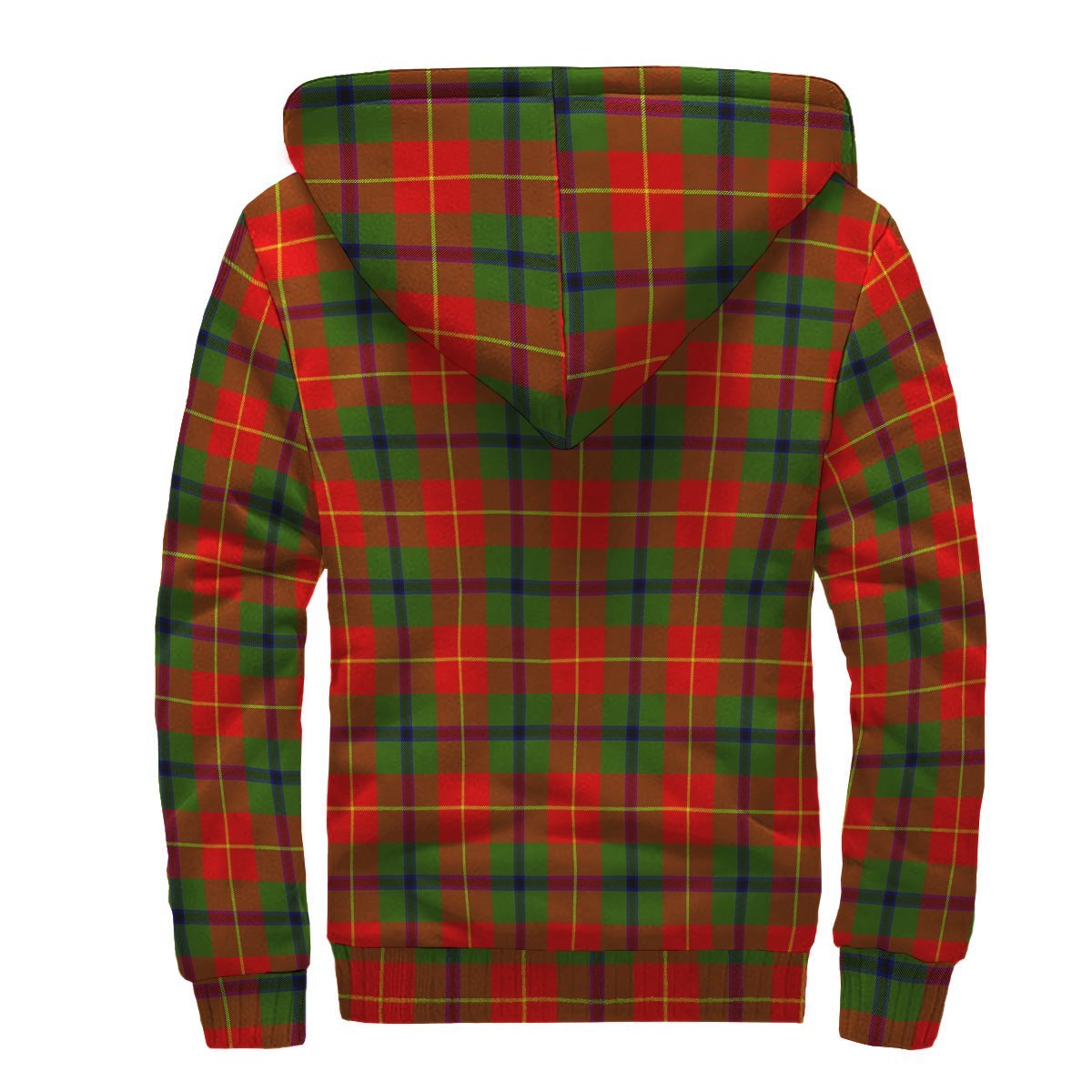 Turnbull Dress Tartan Crest Sherpa Hoodie