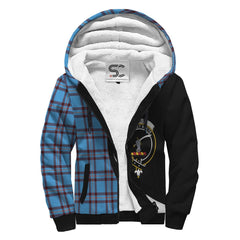 Elliot Ancient Tartan Crest Sherpa Hoodie - Circle Style