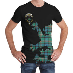 Ferguson Ancient Tartan Crest Lion Style T-shirt