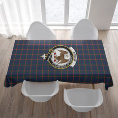 Agnew Modern Tartan Crest Tablecloth