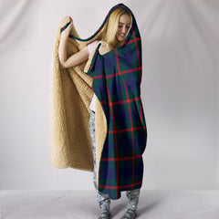 Agnew Family Modern Tartan Hooded Blanket
