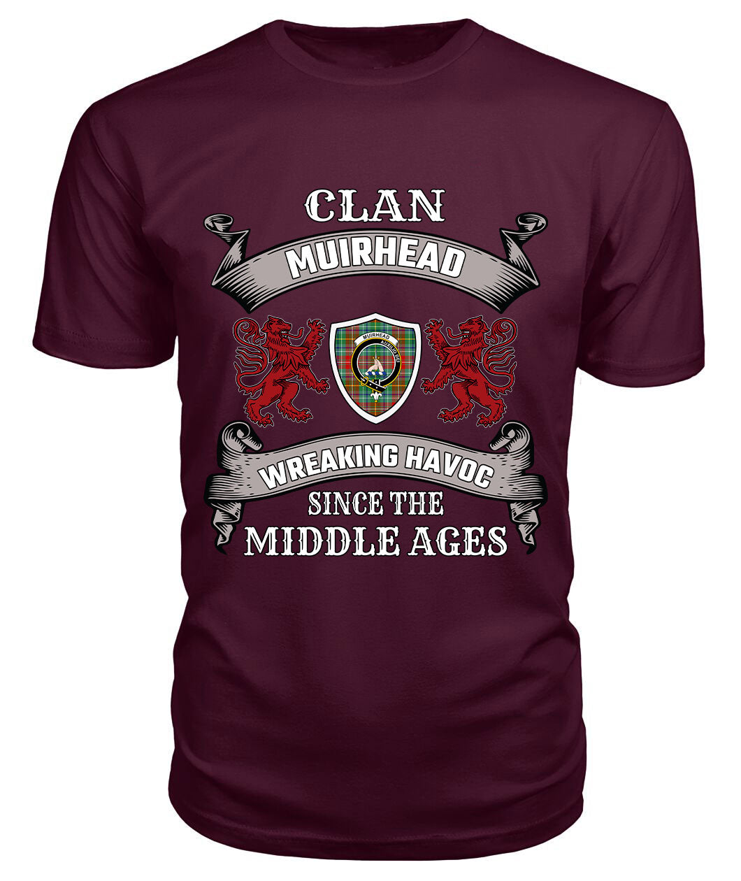 Muirhead Family Tartan - 2D T-shirt