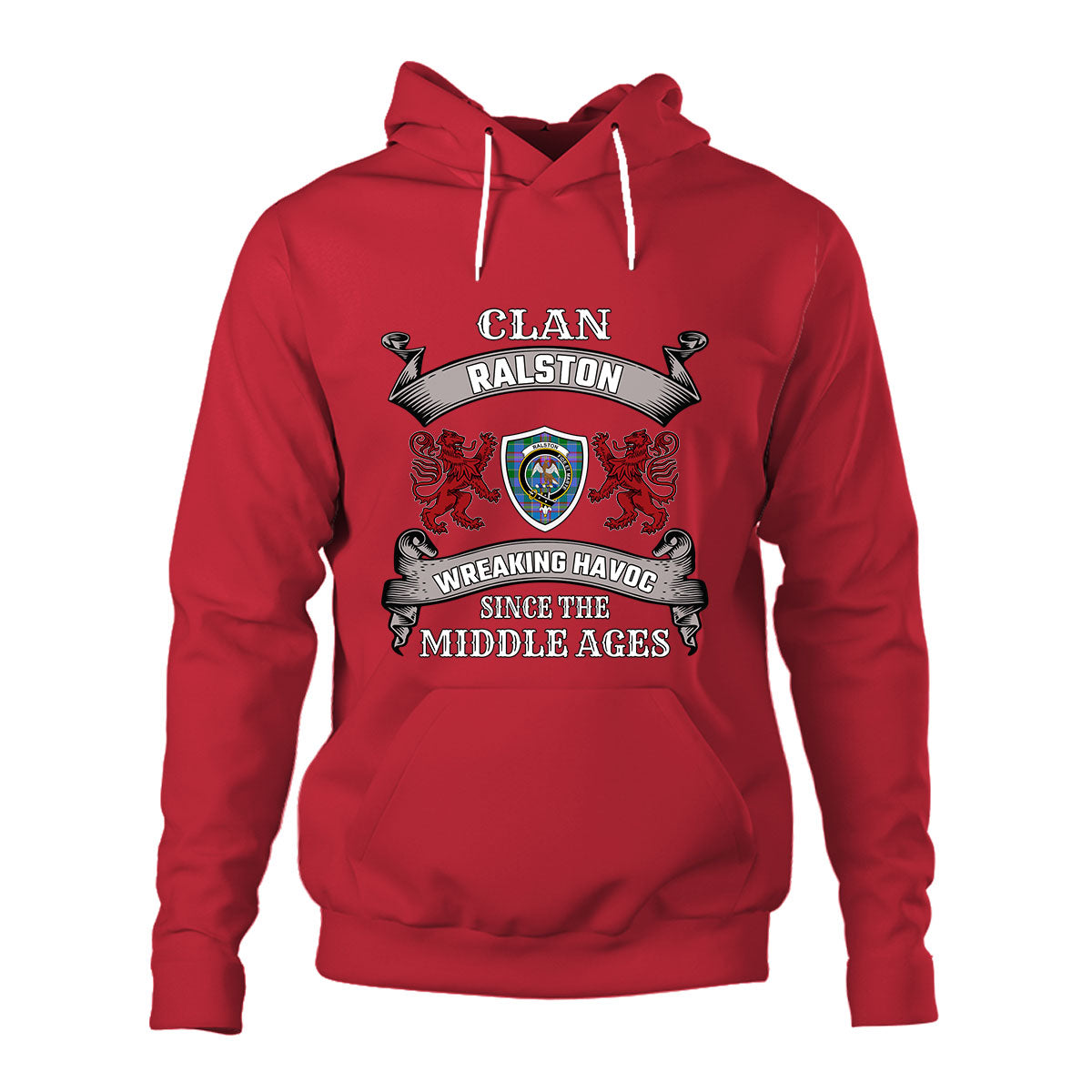 Ralston Family Tartan - 2D Unisex Hoodie