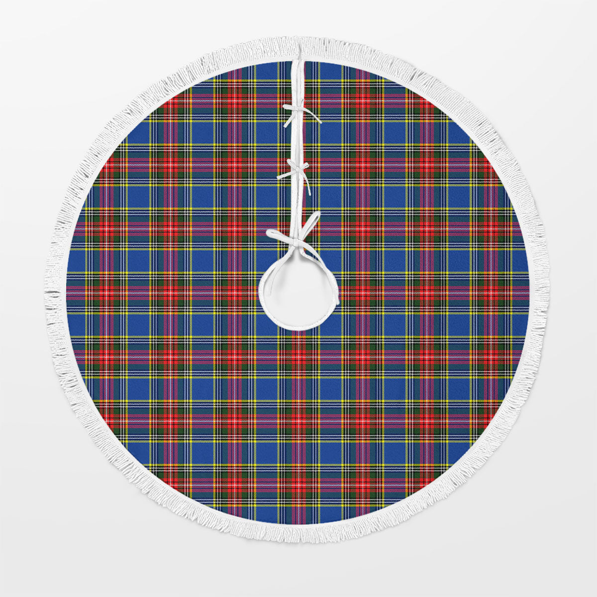 Beaton Modern Tartan Christmas Tree Skirt