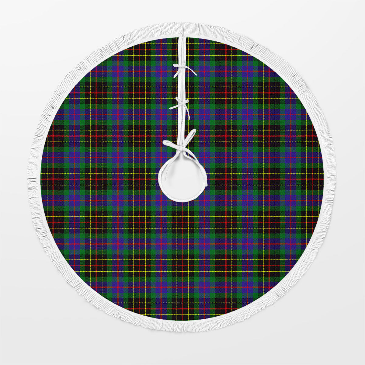 Brodie Hunting Modern Tartan Christmas Tree Skirt