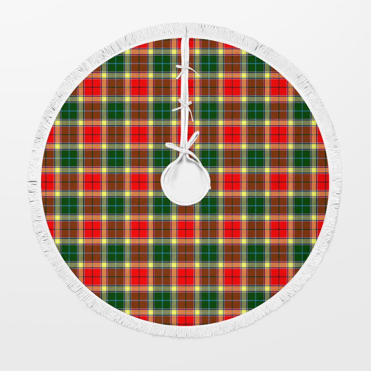 Gibson Tartan Christmas Tree Skirt