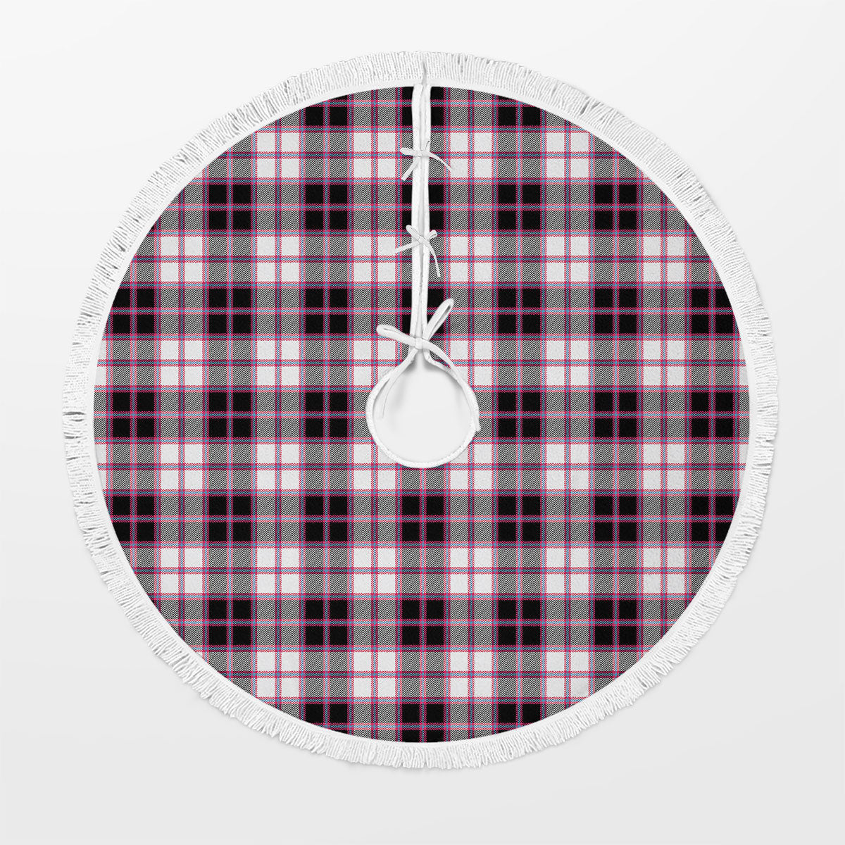 MacPherson Hunting Modern Tartan Christmas Tree Skirt