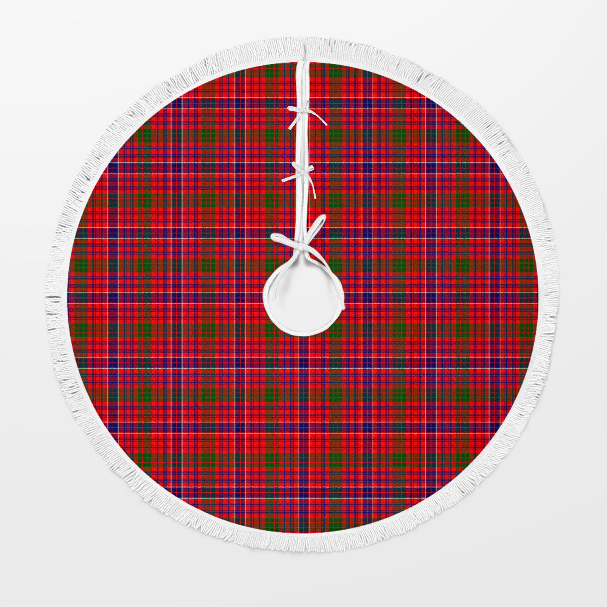 MacRae Modern Tartan Christmas Tree Skirt