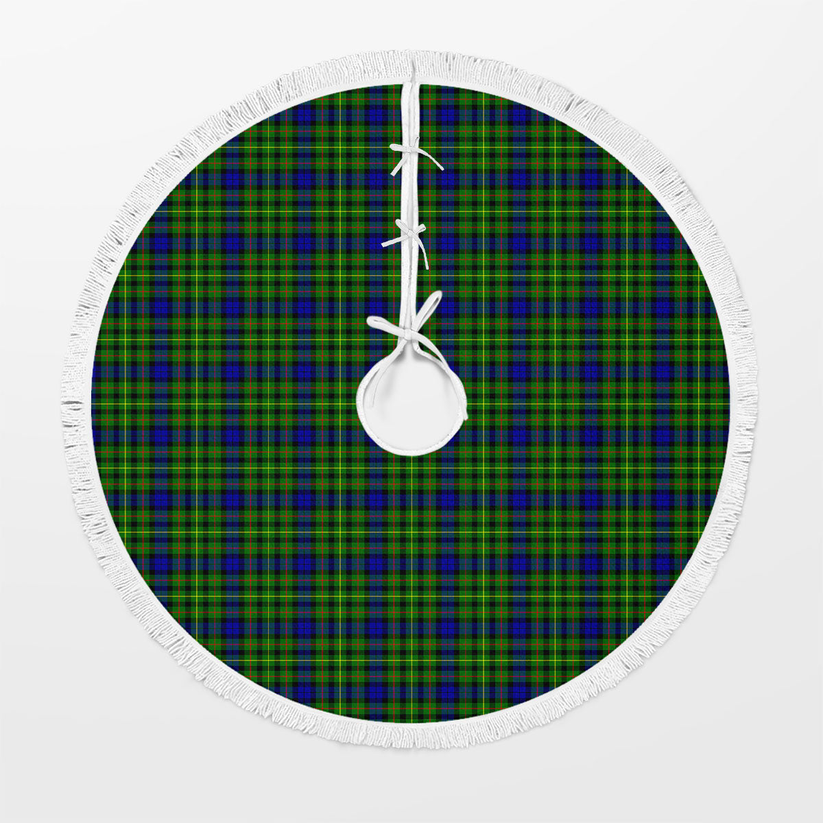 Rollo Modern Tartan Christmas Tree Skirt