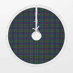 Wood Tartan Christmas Tree Skirt