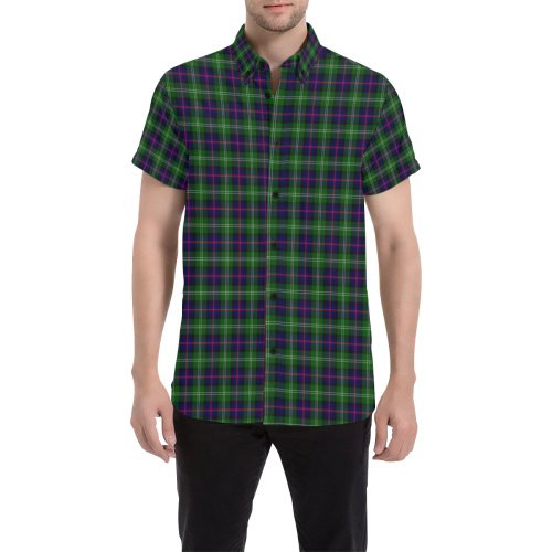 Sutherland Modern Tartan Men Shirt