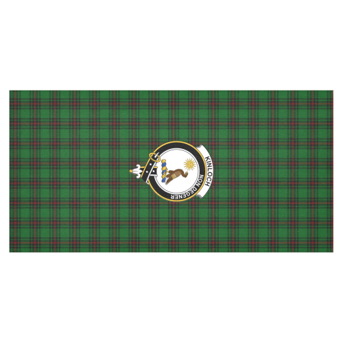Kinloch Tartan Crest Tablecloth
