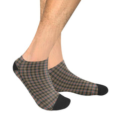 Sutherland Weathered Tartan Ankle Socks