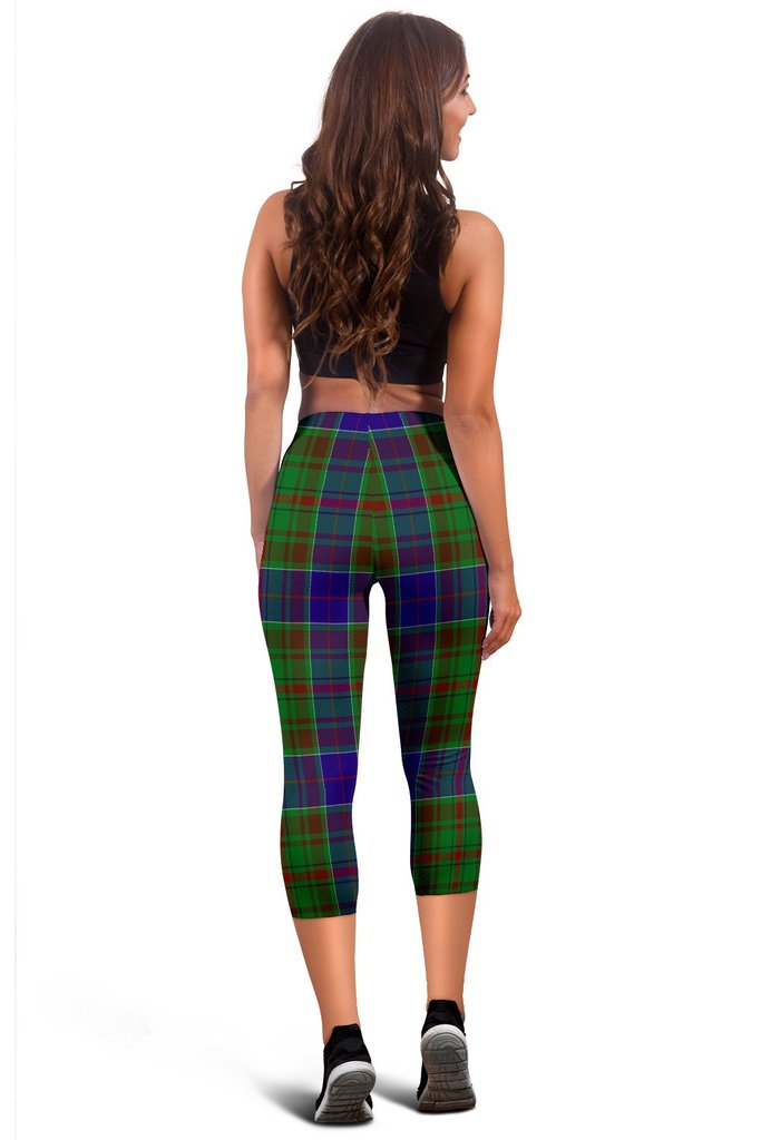 Adam Family Tartan Capris Leggings