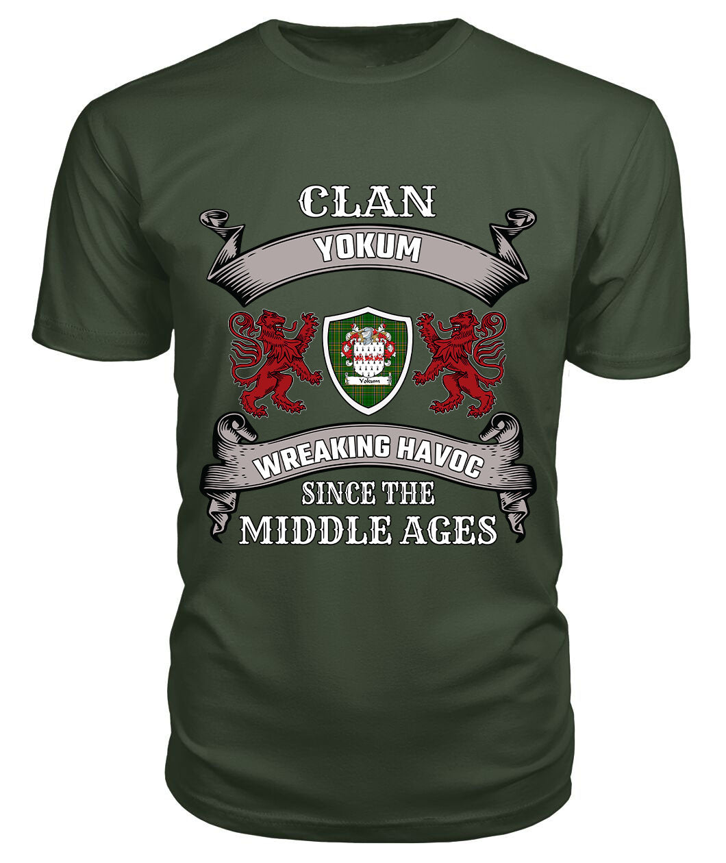 Yokum Family Tartan - 2D T-shirt