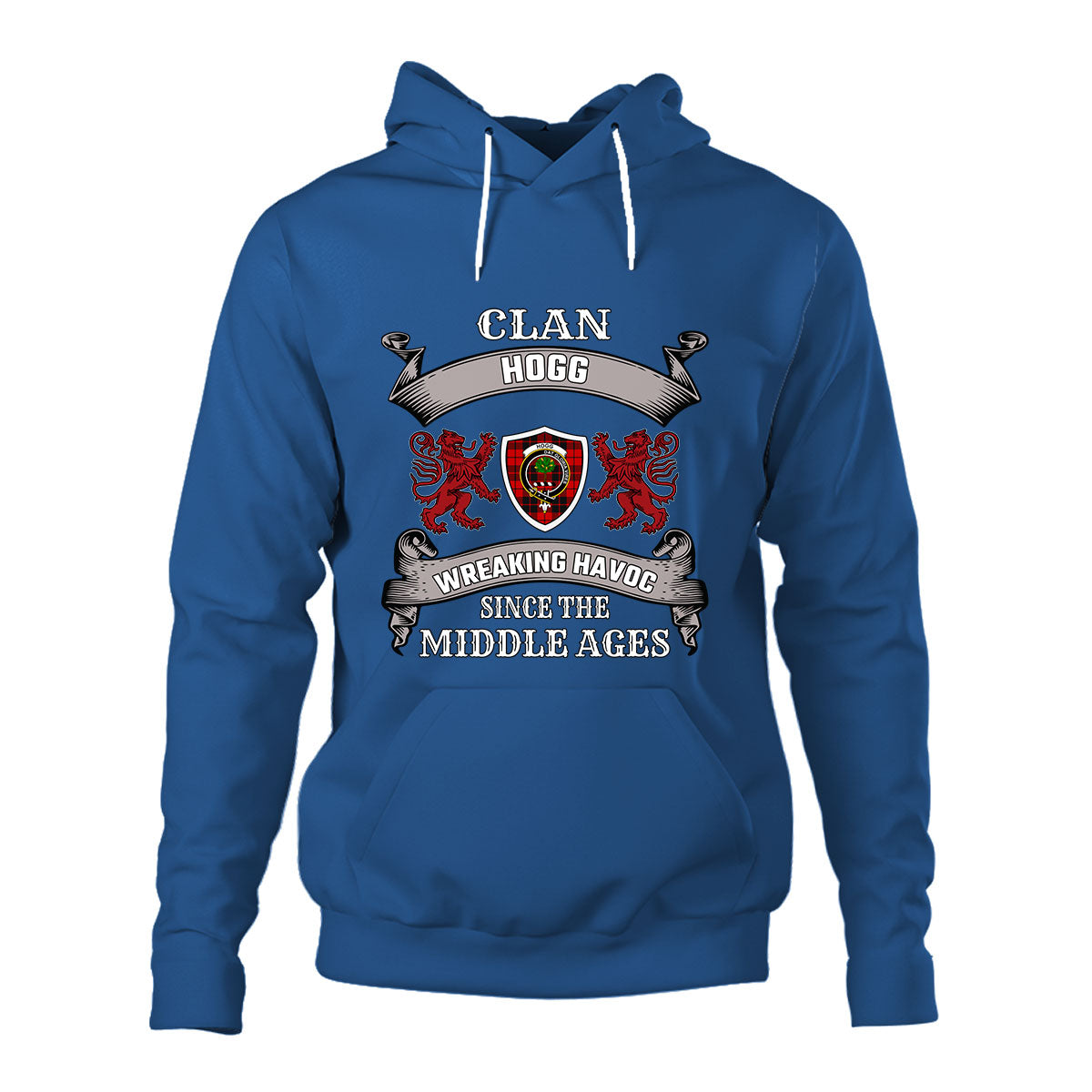 Hogg Or Hog Family Tartan - 2D Unisex Hoodie