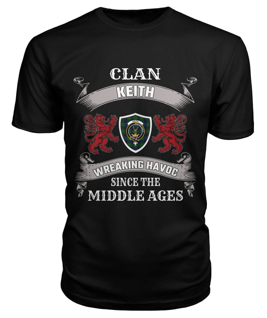 Keith Family Tartan - 2D T-shirt 1060