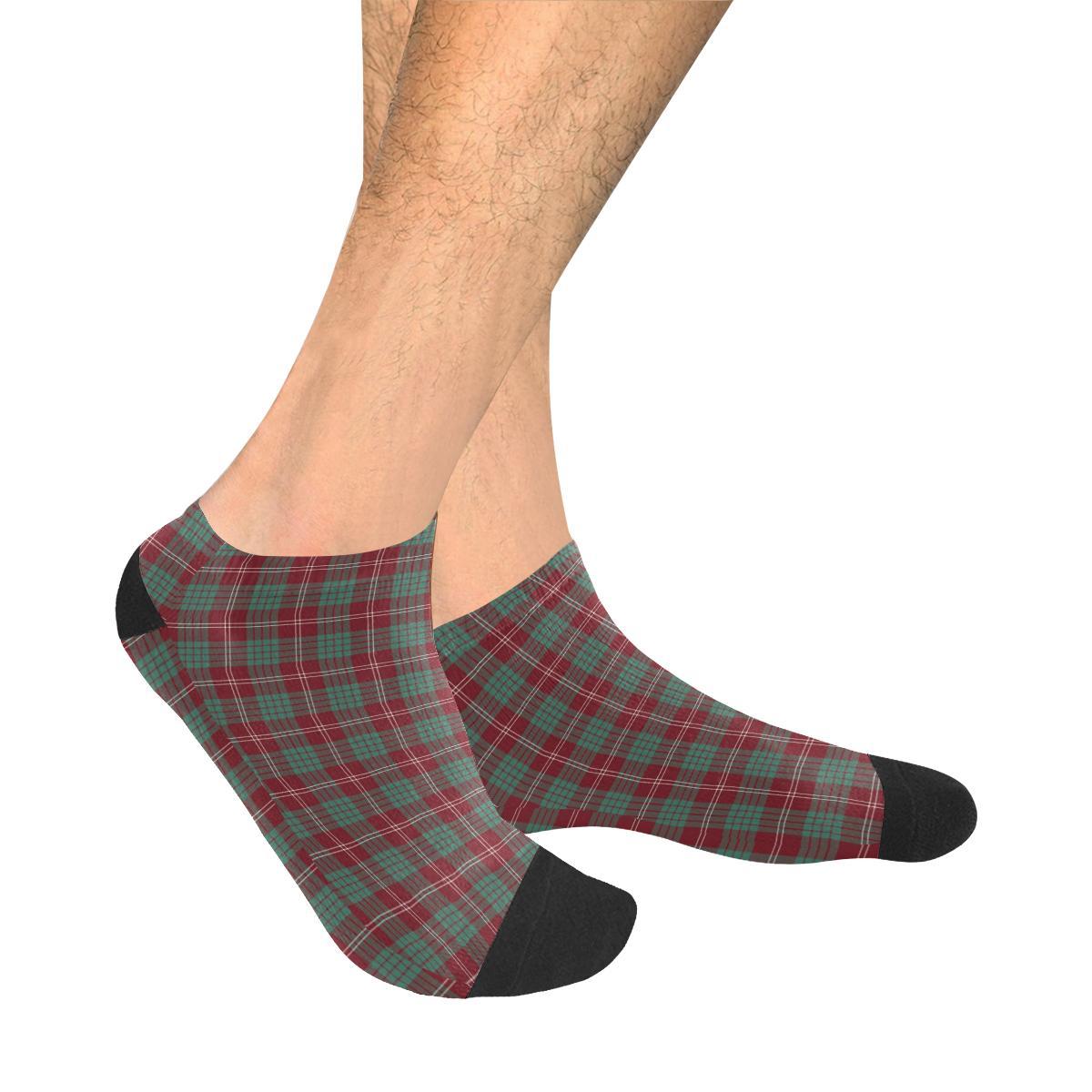 Crawford Modern Tartan Ankle Socks
