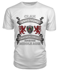 Armstrong Family Tartan - 2D T-shirt