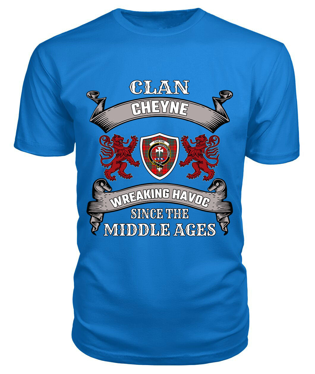 Cheyne Family Tartan - 2D T-shirt