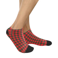 Chisholm Modern Tartan Ankle Socks