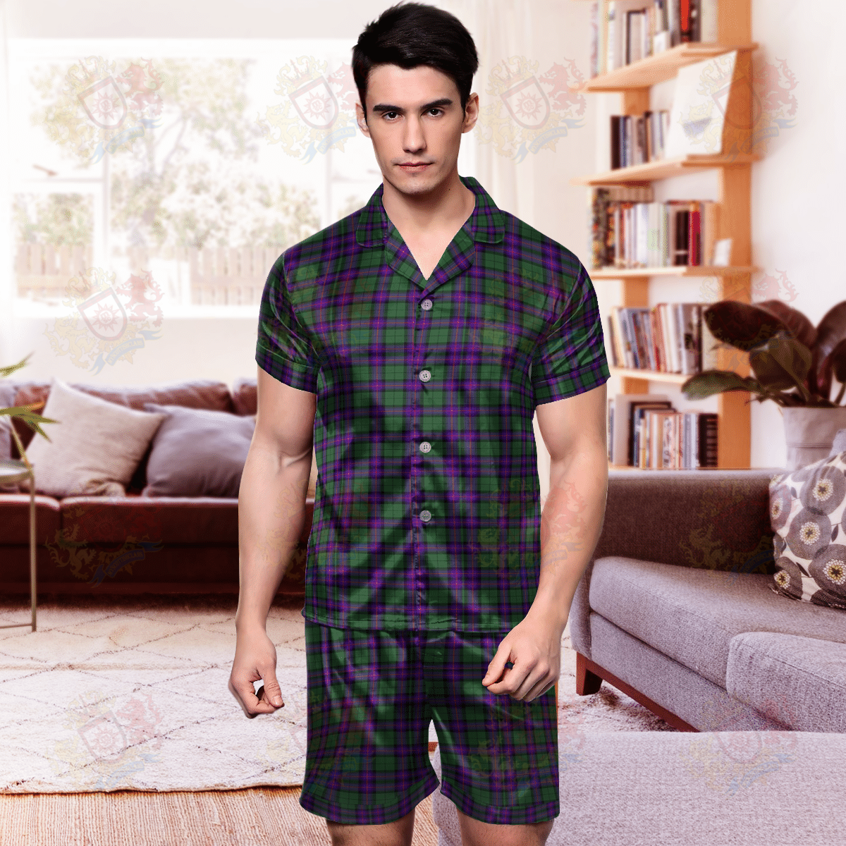 Armstrong Tartan Short Sleeve Pyjama
