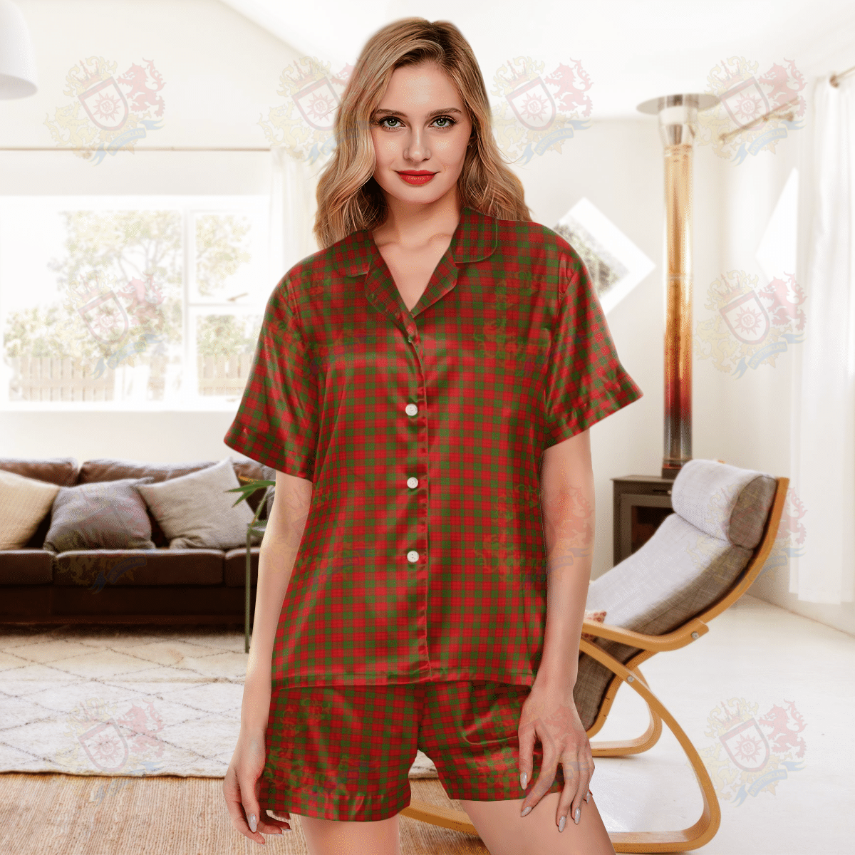 Dewar Tartan Short Sleeve Pyjama