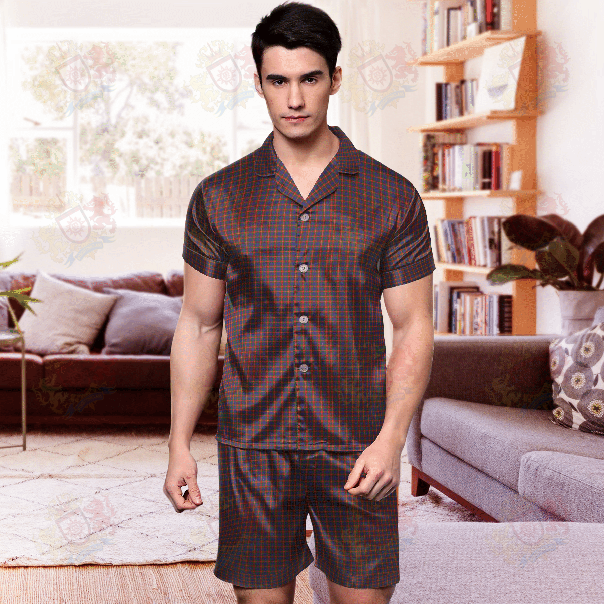 Fraser Of Lovat Tartan Short Sleeve Pyjama