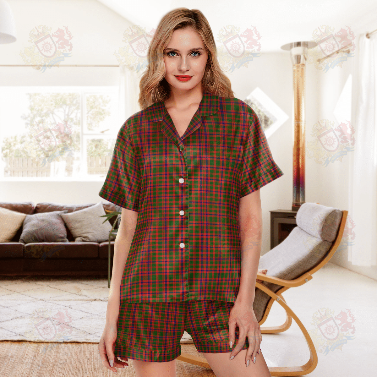 Skene Tartan Short Sleeve Pyjama