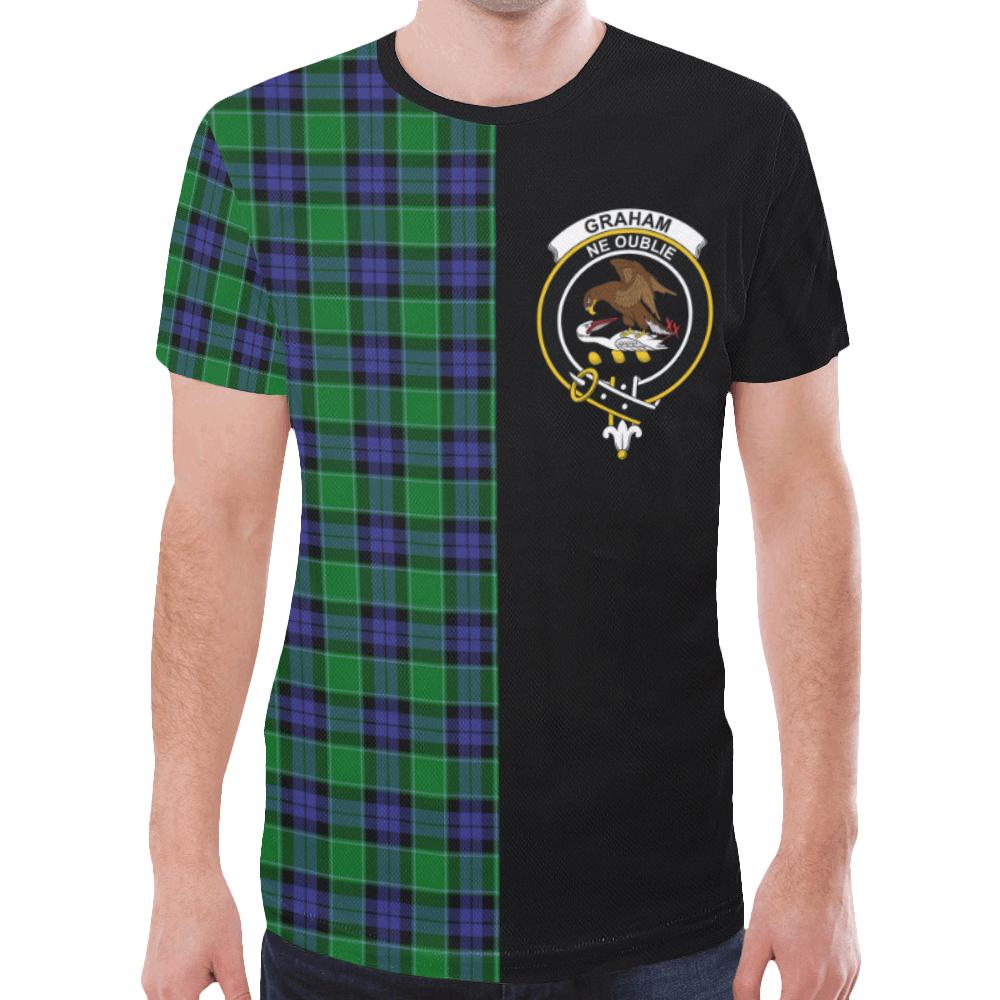 Graham of Menteith Modern Tartan T-Shirt Haft Style