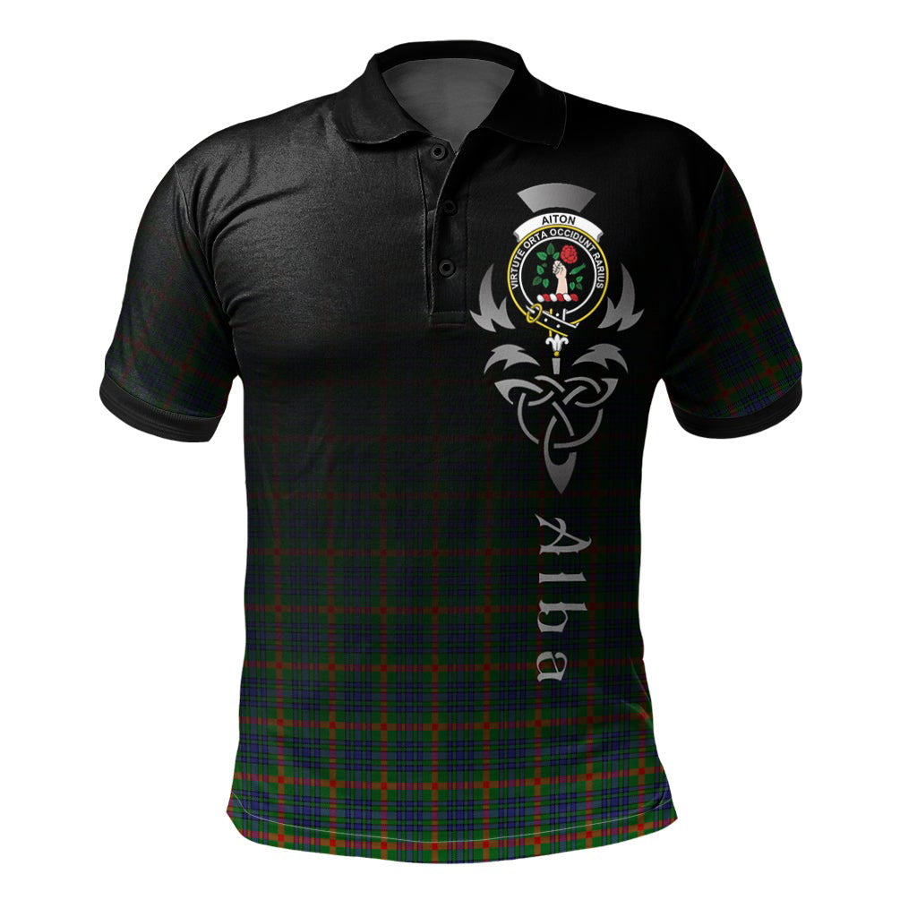 Aiton Tartan Polo Shirt - Alba Celtic Style