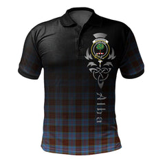 Anderson Modern Tartan Polo Shirt - Alba Celtic Style