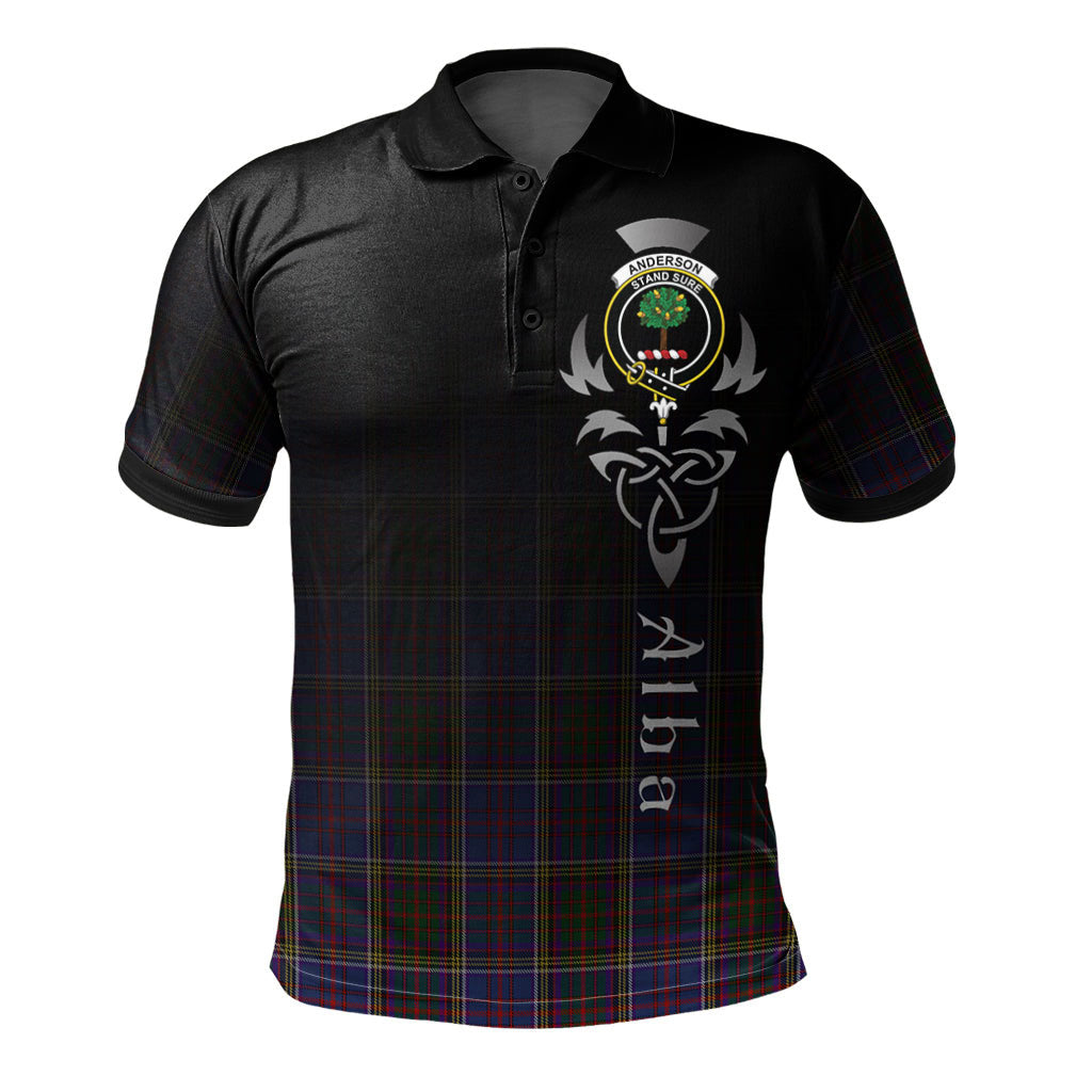 Anderson W L Tartan Polo Shirt - Alba Celtic Style