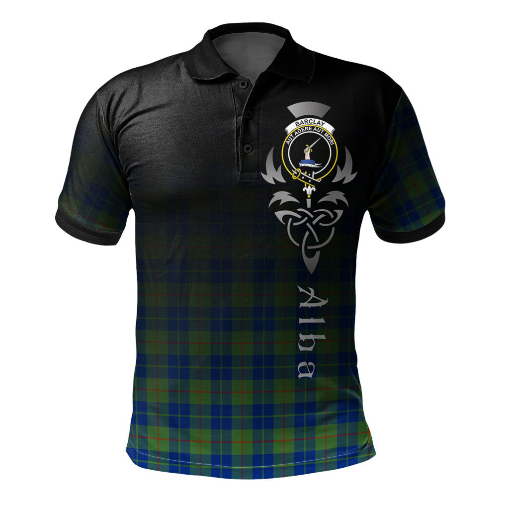 Barclay Hunting Ancient Tartan Polo Shirt - Alba Celtic Style