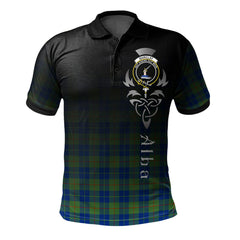 Barclay Hunting Ancient Tartan Polo Shirt - Alba Celtic Style