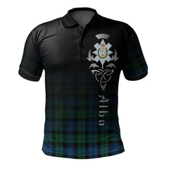 Blackwatch Ancient Tartan Polo Shirt - Alba Celtic Style