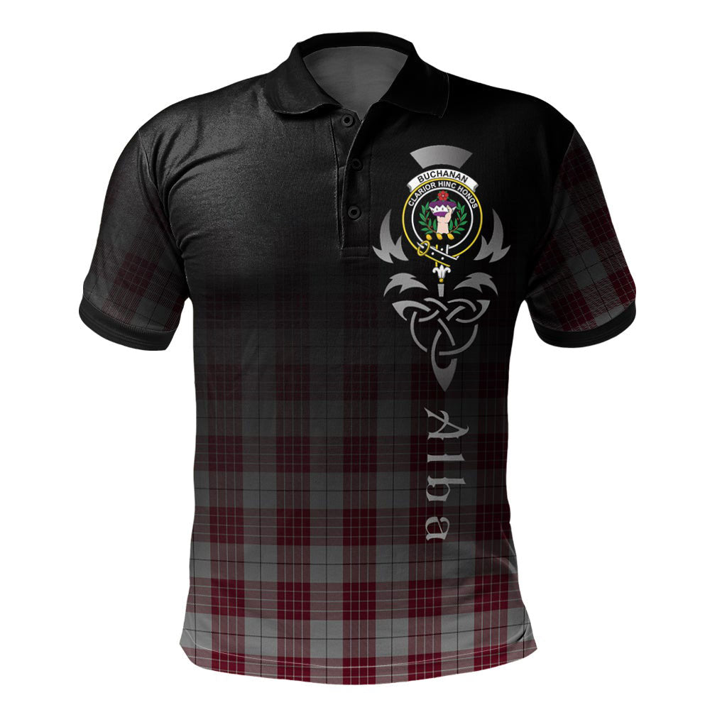 Buchanan Tartan Polo Shirt - Alba Celtic Style