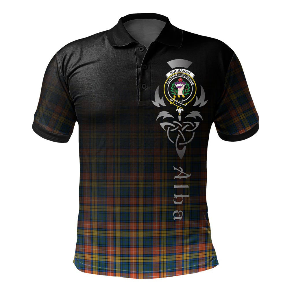 Buchanan Ancient Tartan Polo Shirt - Alba Celtic Style