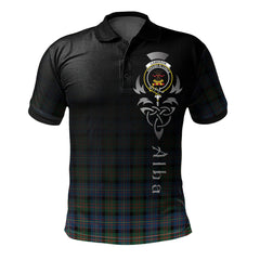 Cameron of Erracht Ancient Tartan Polo Shirt - Alba Celtic Style