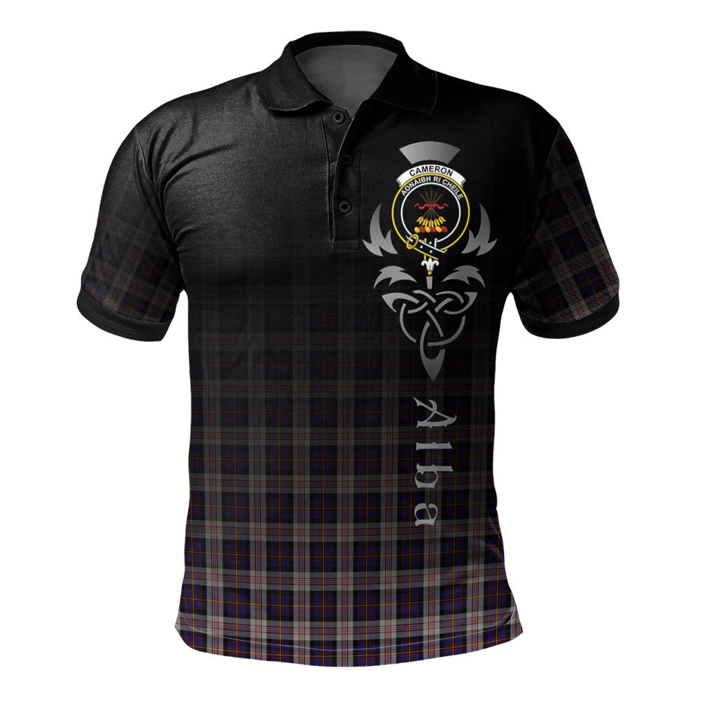 Cameron of Erracht Dress Tartan Polo Shirt - Alba Celtic Style
