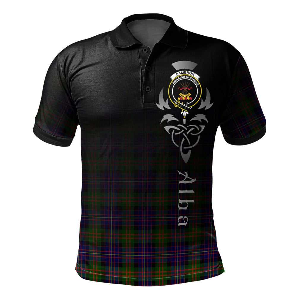 Cameron of Erracht Modern Tartan Polo Shirt - Alba Celtic Style