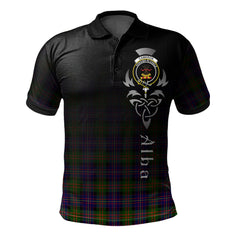 Cameron of Erracht Modern Tartan Polo Shirt - Alba Celtic Style