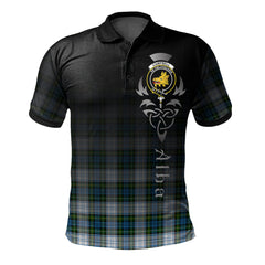 Campbell Dress 01 Tartan Polo Shirt - Alba Celtic Style