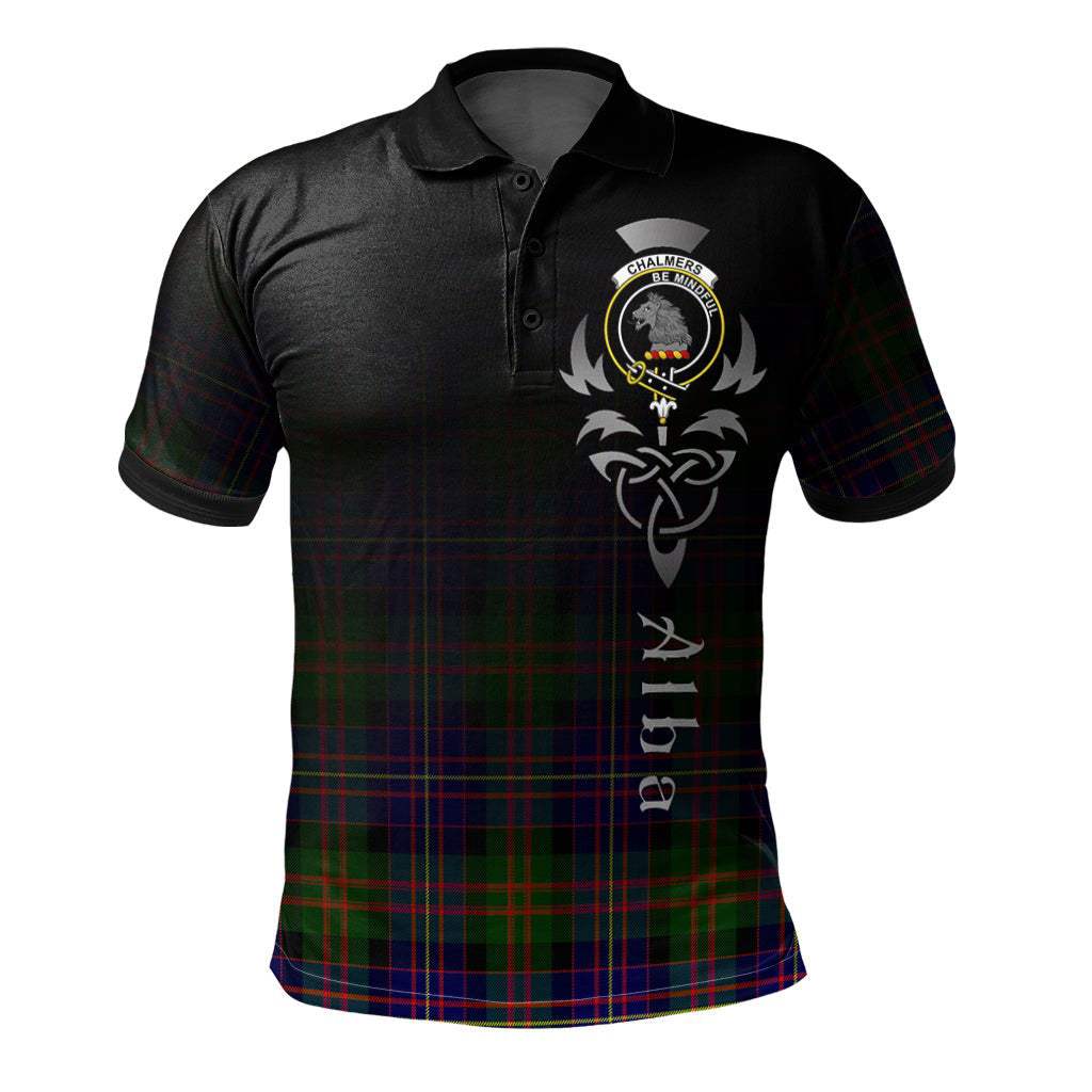 Chalmers Modern Tartan Polo Shirt - Alba Celtic Style